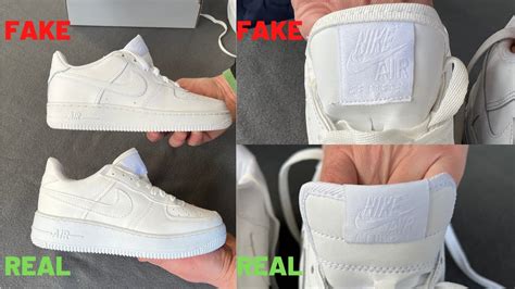 nike air force one original vs fake|nike air force 1 scam.